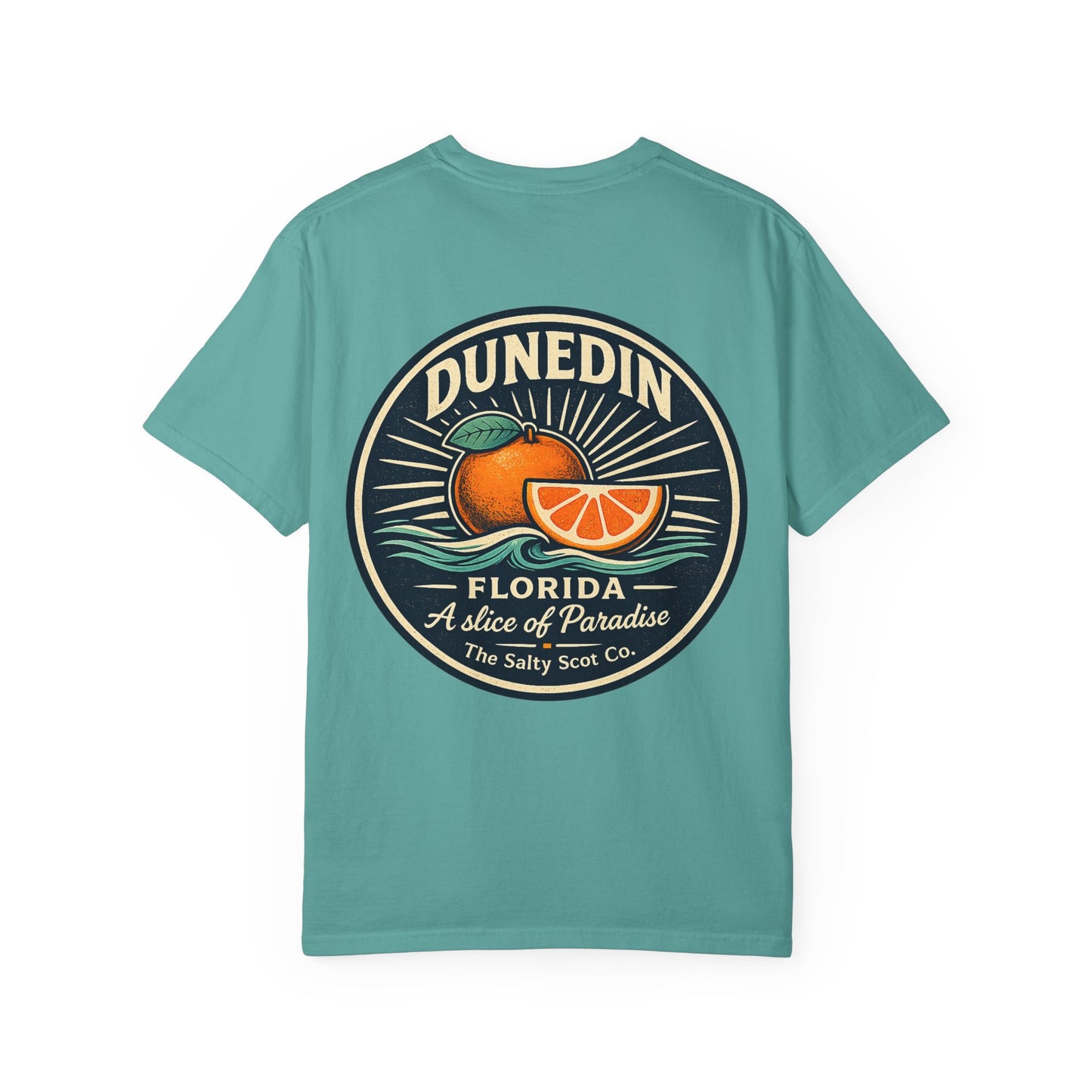 A Slice of Paradise Dunedin Tee - The Salty Scot Collection