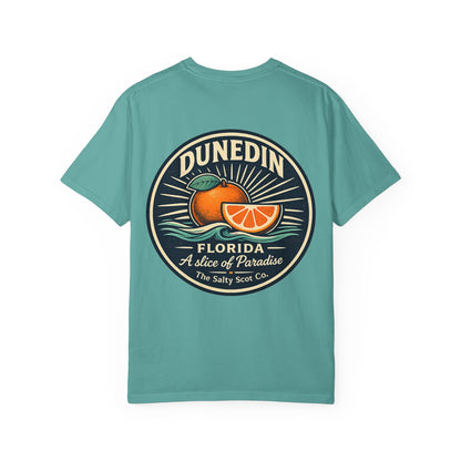 A Slice of Paradise Dunedin Tee - The Salty Scot Collection