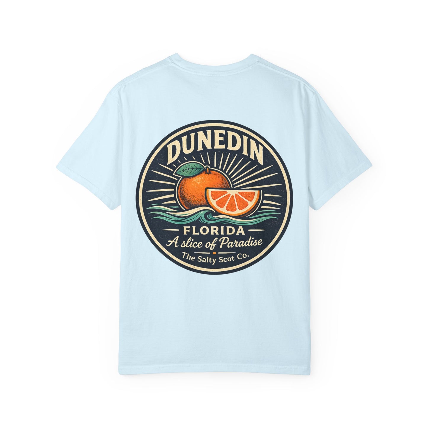 A Slice of Paradise Dunedin Tee - The Salty Scot Collection