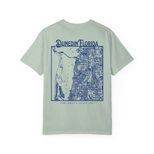 Dunedin Map Tee - The Salty Scot Collection