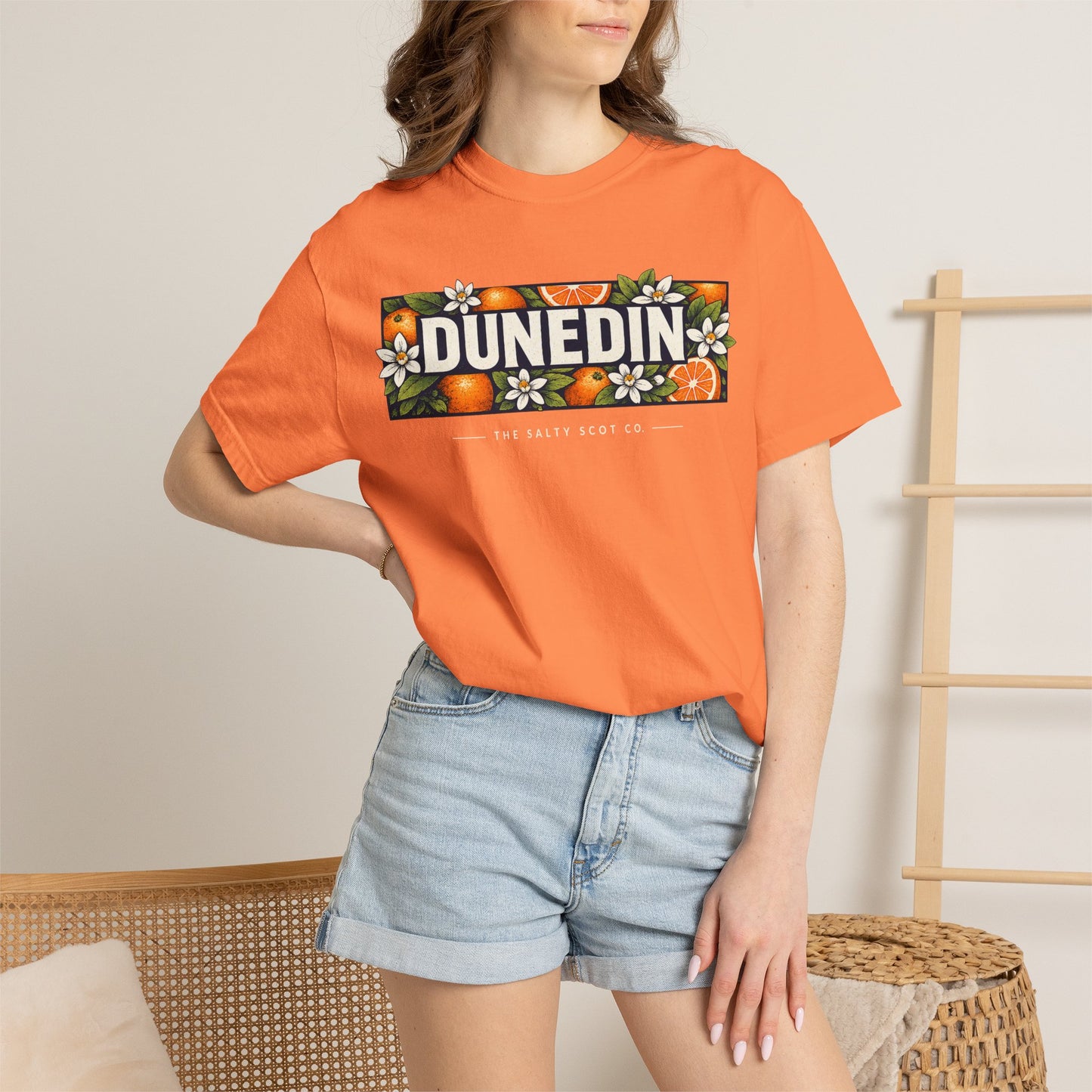 Dunedin Citrus Blossom Tee (Light)  - The Salty Scot Collection