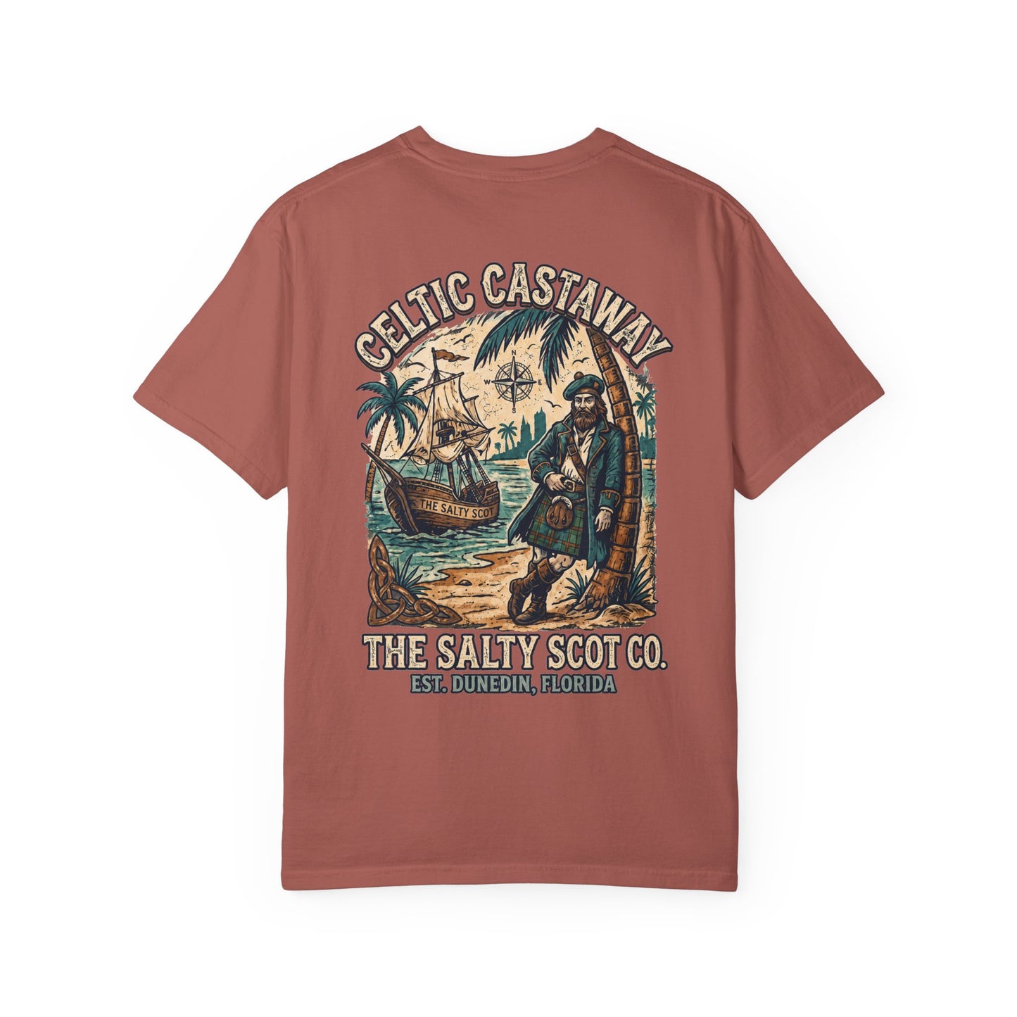 Celtic Castaway Tee - The Salty Scot Collection