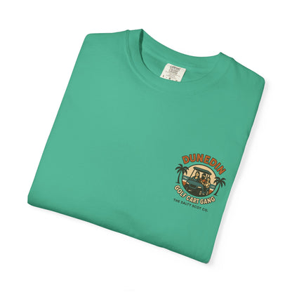 Dunedin Golf Cart Gang Tee – The Salty Scot Collection