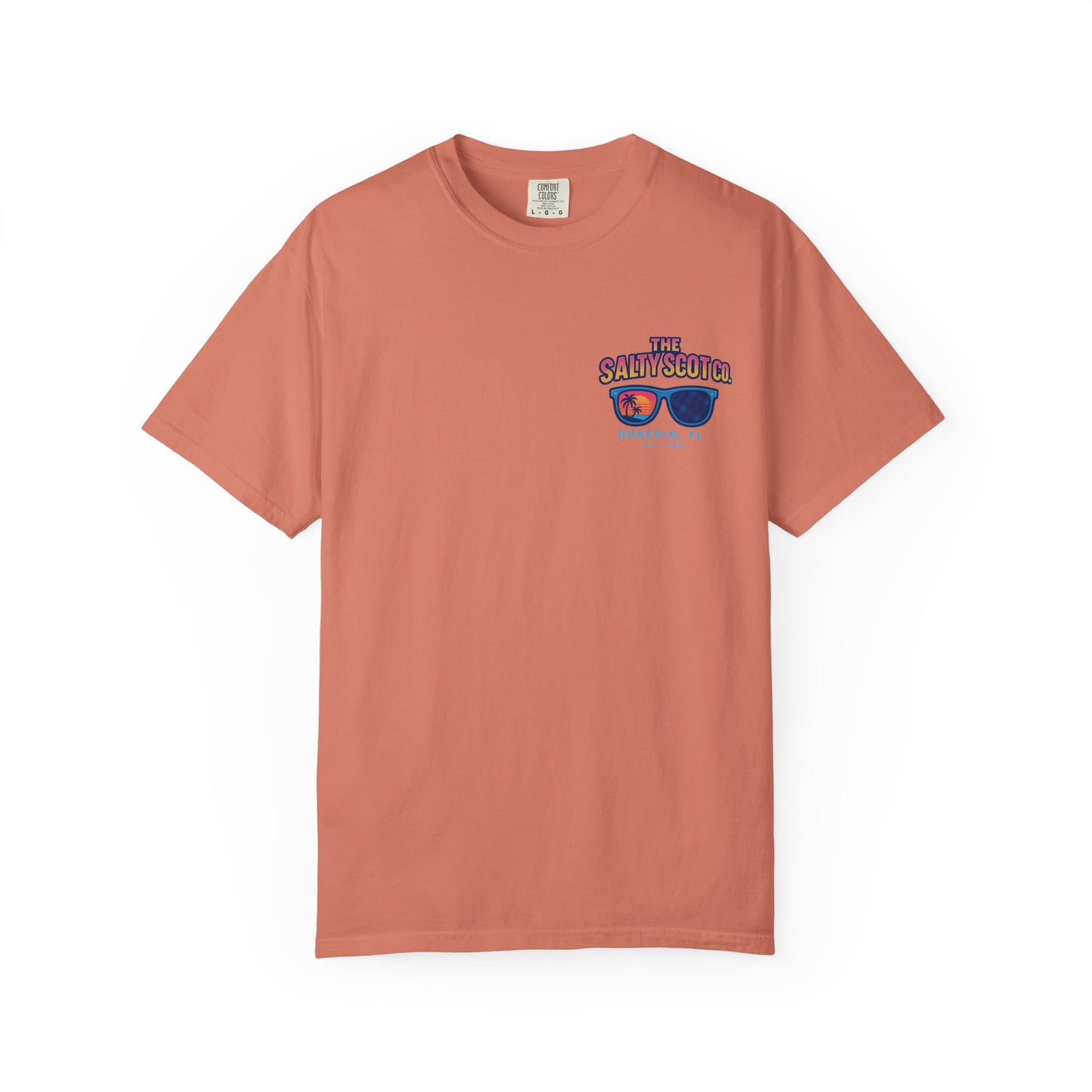 Neon Coastline Dunedin Tee - The Salty Scot Collection