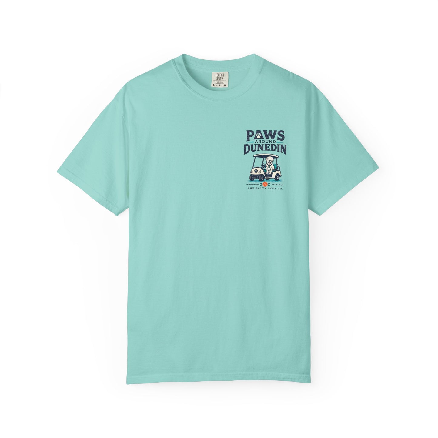 Paws Around Dunedin Dog-Friendly Tee - The Salty Scot Collection