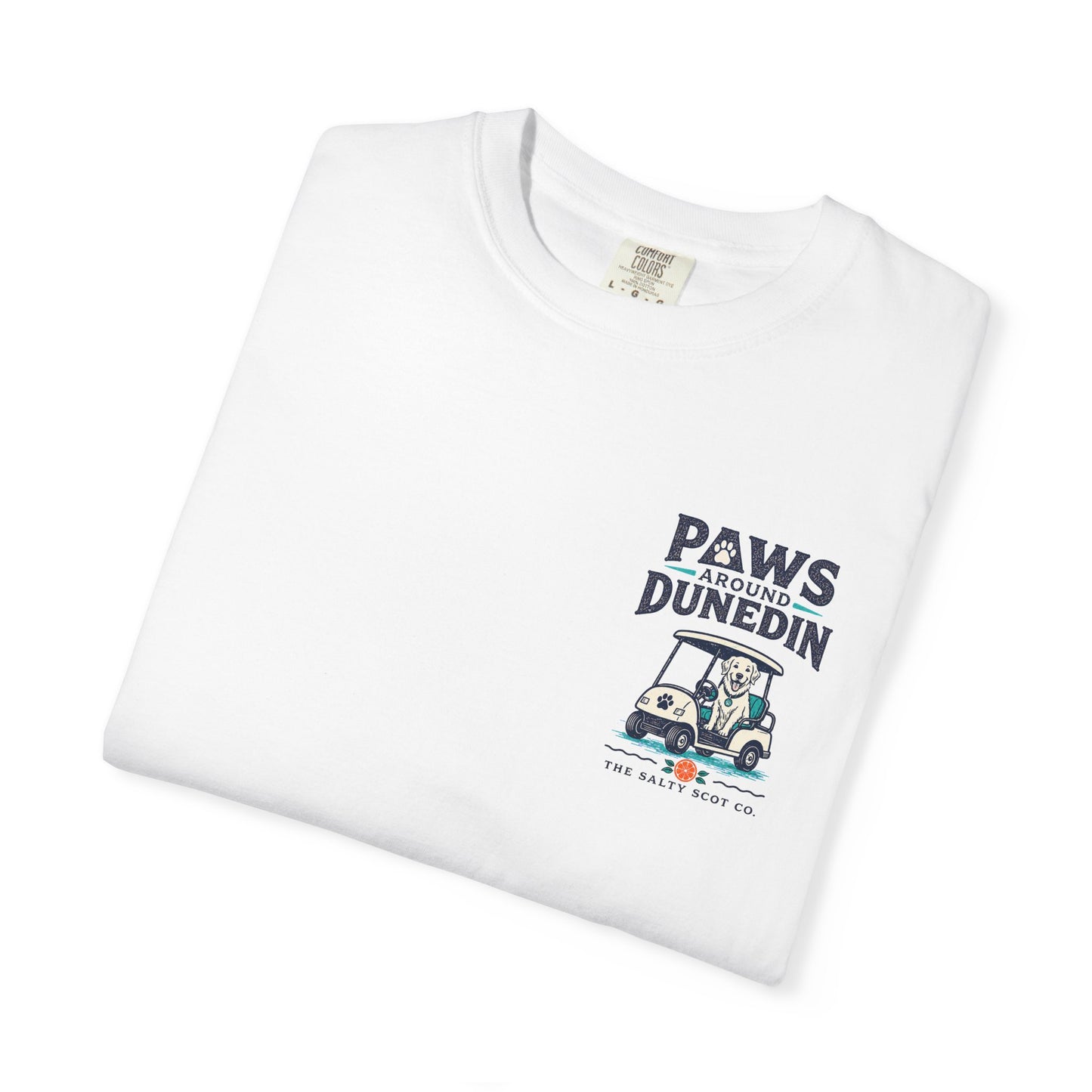 Paws Around Dunedin Dog-Friendly Tee - The Salty Scot Collection