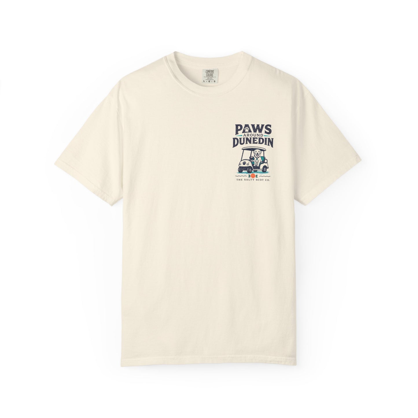 Paws Around Dunedin Dog-Friendly Tee - The Salty Scot Collection